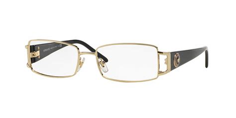 clear frame glasses men versace|Versace rimless eyeglass frames.